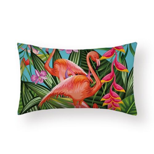 Cushion Cover Amazone - Flamingos Long