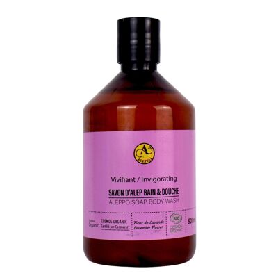 Aleppo Bade- und Duschseife BIO-Lavendelblüte 500 ml