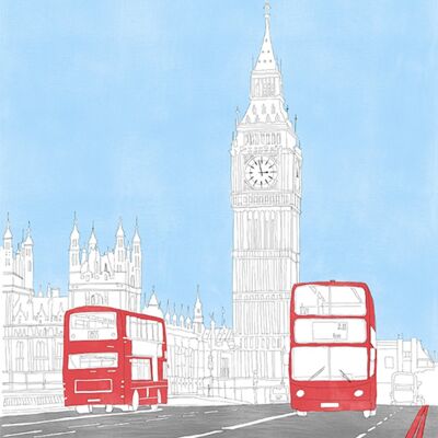 LONDRA II COLORE - 30x40cm