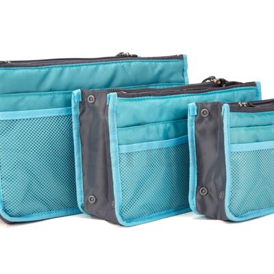 Periea Handbag Organiser - Chelsy Bright Blue (Small)