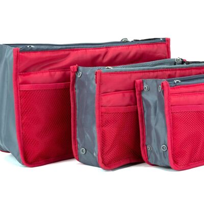 Periea Handbag Organiser - Chelsy Red (Small)