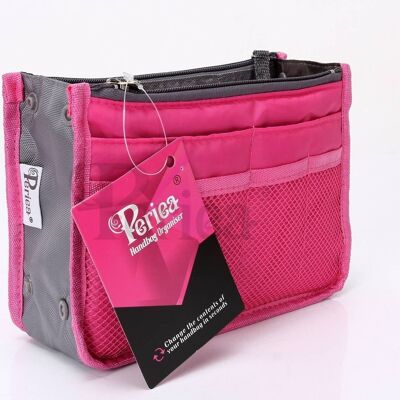 Periea Handbag Organiser - Chelsy Bright Pink (Small)