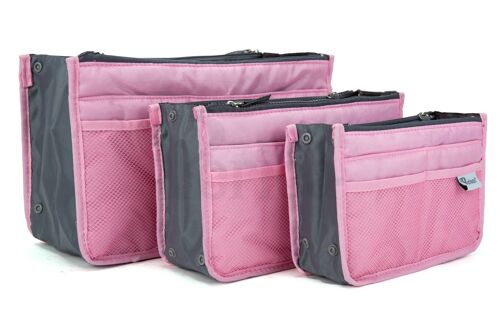 Periea Handbag Organiser - Chelsy Pink (Medium)