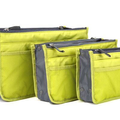 Periea Handbag Organiser - Chelsy Apple Green (Medium)