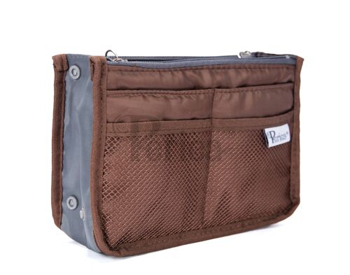 Periea Handbag Organiser - Chelsy Brown (Large)