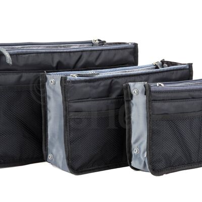 Periea Handbag Organiser - Chelsy Black (Large)