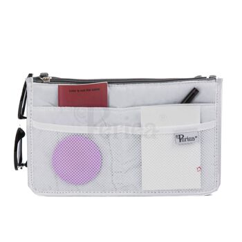 Organisateur de sac à main Periea - Chelsy Premium White (Petit) 6