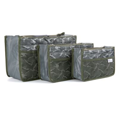 Organizador de bolsos Periea - Chelsy Premium Camoflauge Khaki (pequeño)