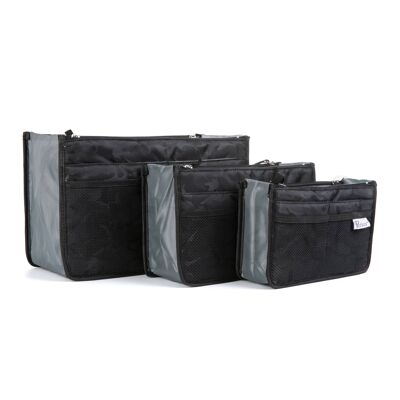 Organizador de bolsos Periea - Chelsy Premium Camoflauge Black (pequeño)