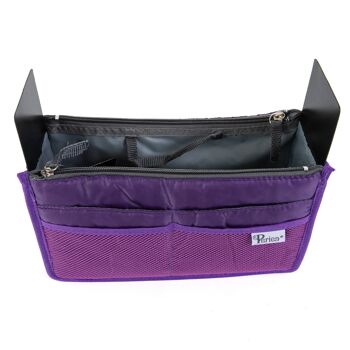 Organisateur de sac à main Periea - Chelsy Premium Violet (Moyen) 1