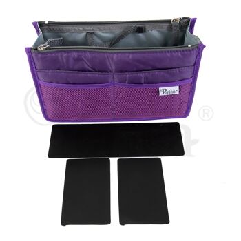 Organisateur de sac à main Periea - Chelsy Premium Violet (Moyen) 5