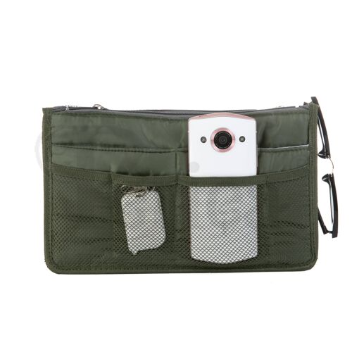 Periea Handbag Organiser - Chelsy Premium Khaki (Medium)