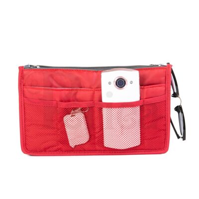Periea Handtaschen-Organizer – Chelsy Premium Rot (groß)