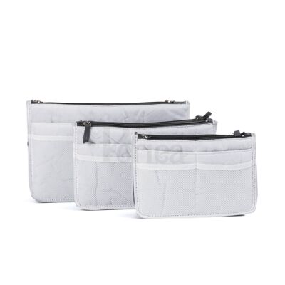 Periea Handtaschen-Organizer – Chelsy Premium Weiß (Groß)