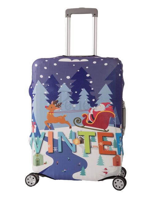 Periea Elasticated Luggage Cover - Winter 3 Sizes