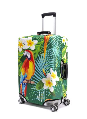 Housse de bagage élastiquée Periea - Perroquet tropical Small, Medium, Large & Extra Large 3