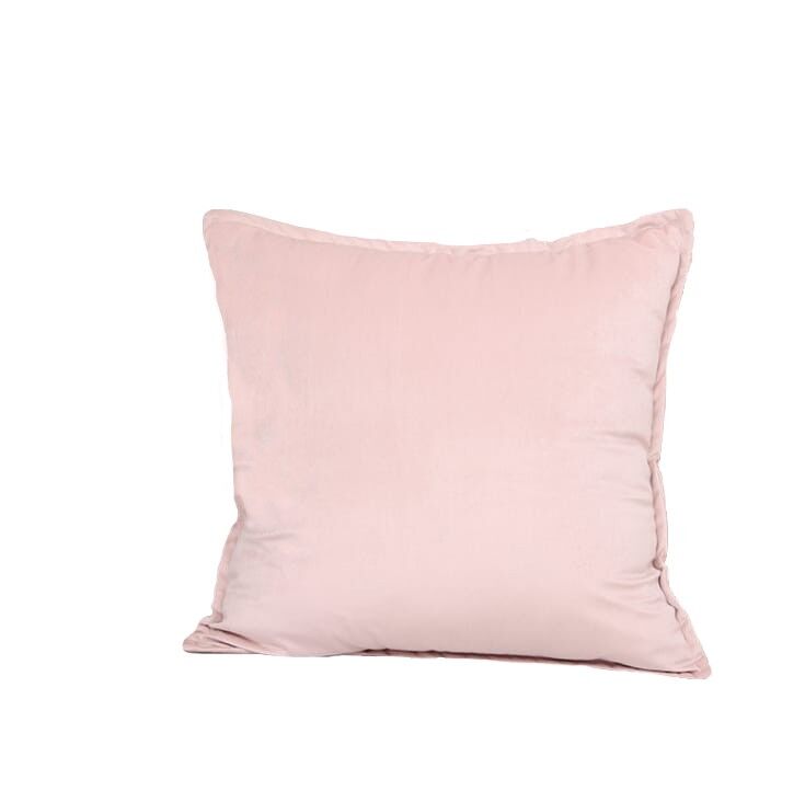 Fodera per cuscino in velluto di lusso - Rosa chiaro