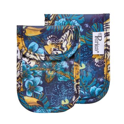 Periea RFID Faraday Pouch Tiger Toucan Pack of 2