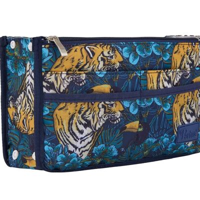 Periea Handbag Organiser – Chelsy Signature Tiger Toucan