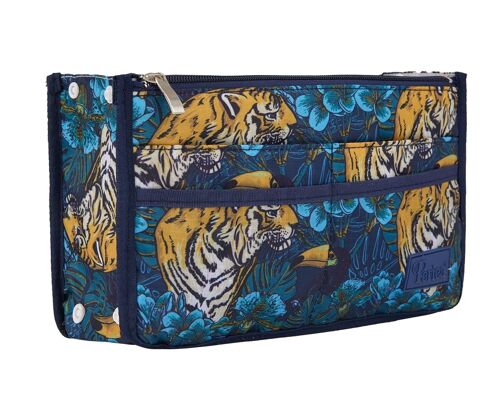 Periea Handbag Organiser – Chelsy Signature Tiger Toucan (Large)