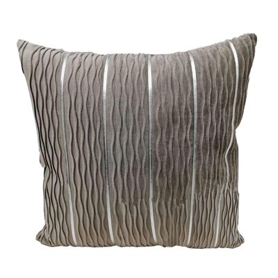 Cushion Cover Crumble Velvet - Grey