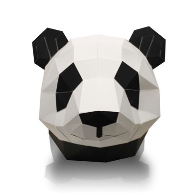 3d paper panda