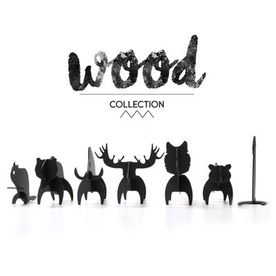 wood animals