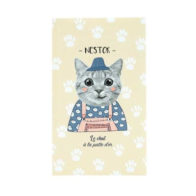 Carnet A6 Nestor le chat