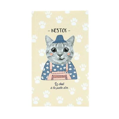 A6 Notizbuch Nestor die Katze