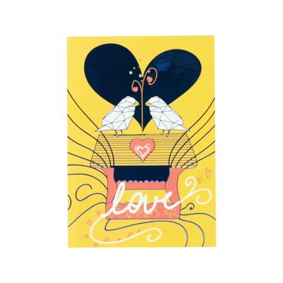 Love postcard