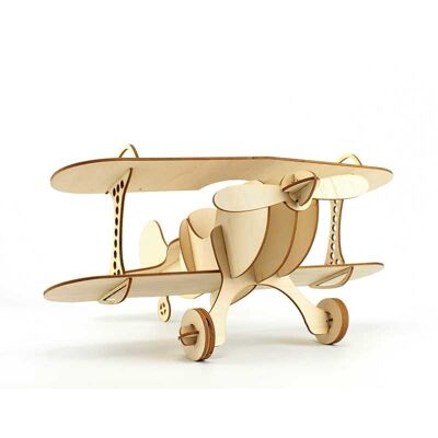 wooden airplane