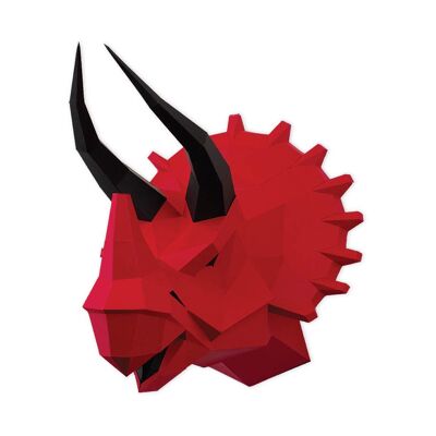 Triceratops aus 3D-Papier