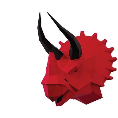 Triceratopo di carta 3D