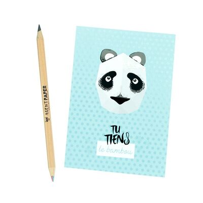 Panda Mini Trophy Card