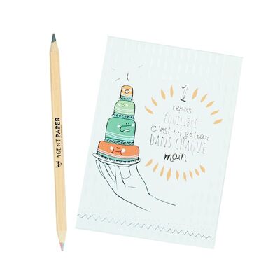 Kuchen Geburtstagskarte