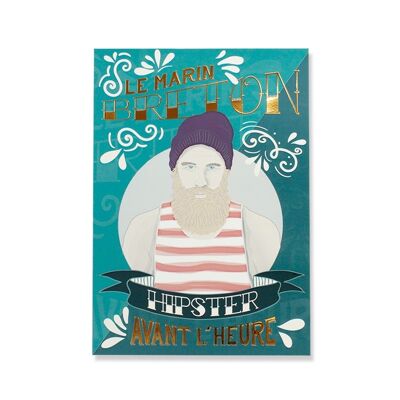 Poster A3 Sailor Breton
