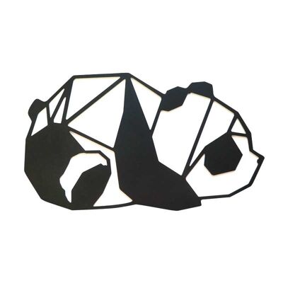 Trofeo Geométrico Panda B&N Cartulina