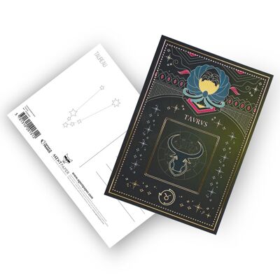 Astro Taurus Postcards