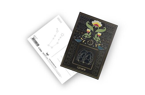 Cartes postales Astro Gémeaux