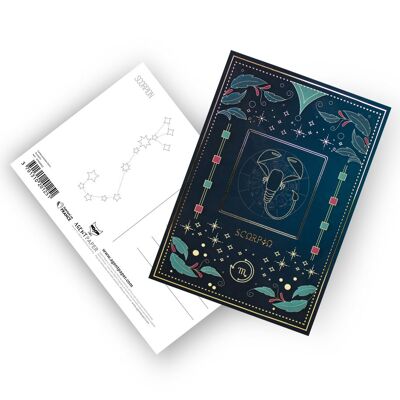 Cartes postales Astro Scorpion