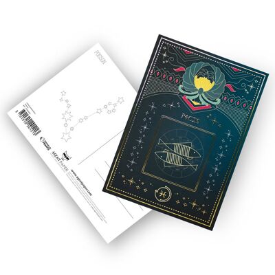 Astro Fische Postkarten