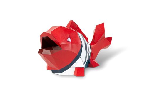 Poisson en papier 3D MARINIERE