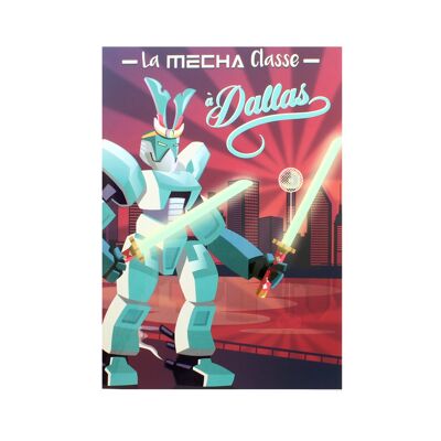 Poster Lackierung der Mecha-Klasse