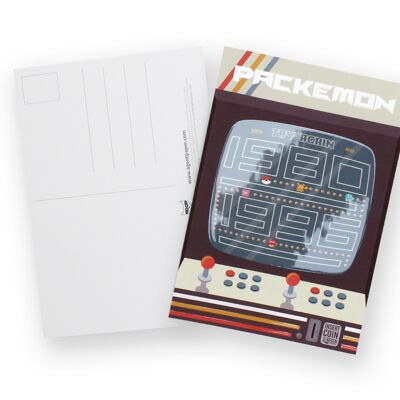 Packemon Lack-Postkarte
