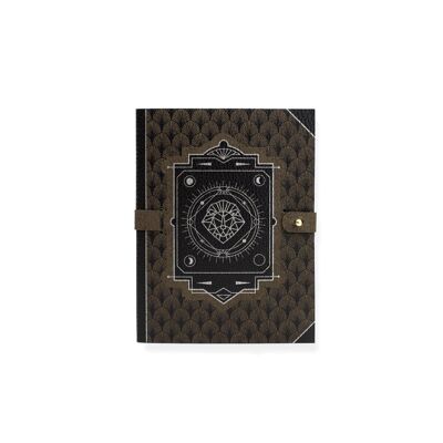 Carnet cuir Lion A6 (105X148MM)