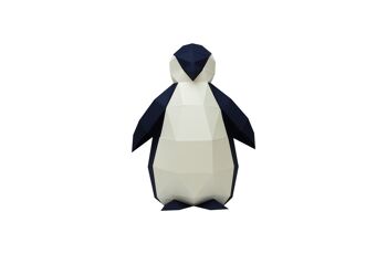 Pingouin en papier 3D