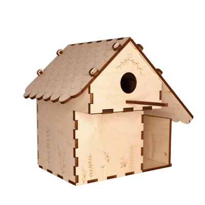 Heidi wooden birdhouse