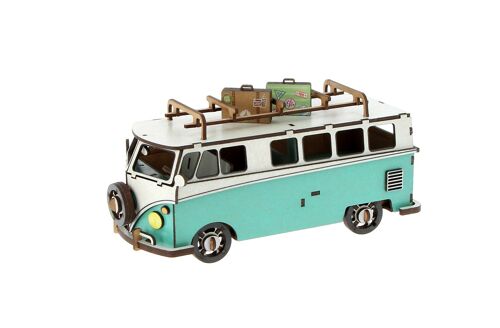 Combi en bois Turquoise