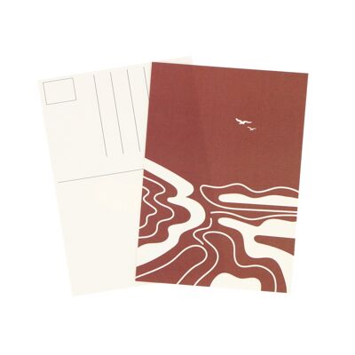 Sea minimalist postcards