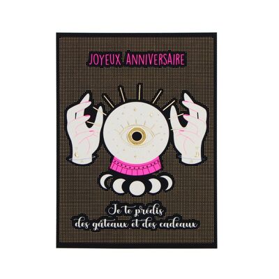 Carte anniversaire Esotériques Oeil